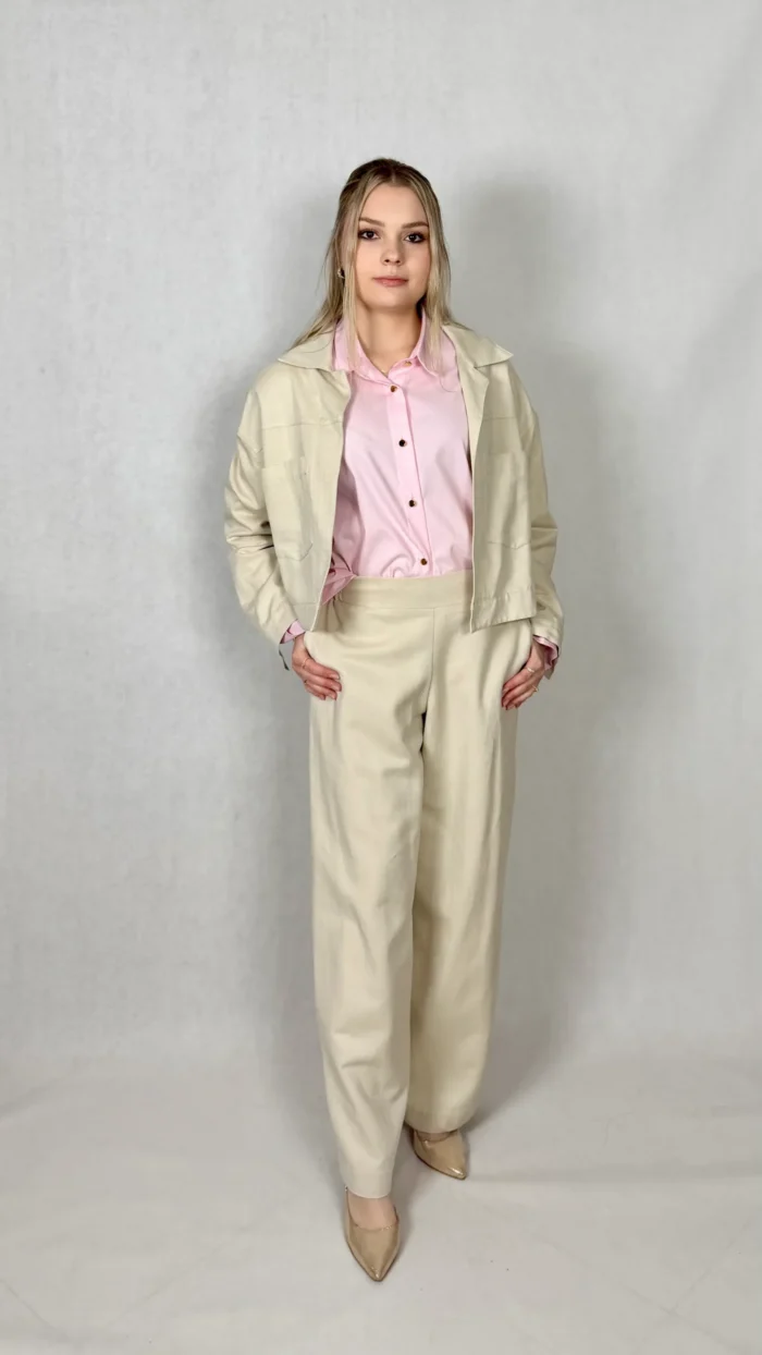 Cream Essential Suit